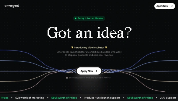 Emergent screenshot